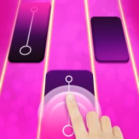 Pink Piano Tiles: Us-Uk Kpop