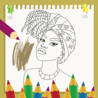 Black Beauty Coloring Book