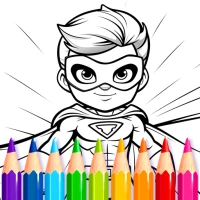 Super Hero Games Coloring