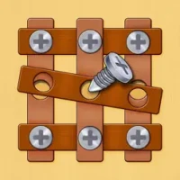 Screw Pin: Nuts &amp; Bolts Puzzle