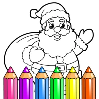 Kids Coloring: Christmas Games