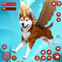 Magical Flying Dog Life Sim 3D