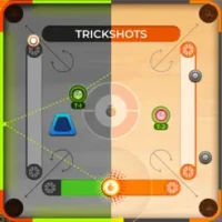 Trickshot: Orange Carrom Lite